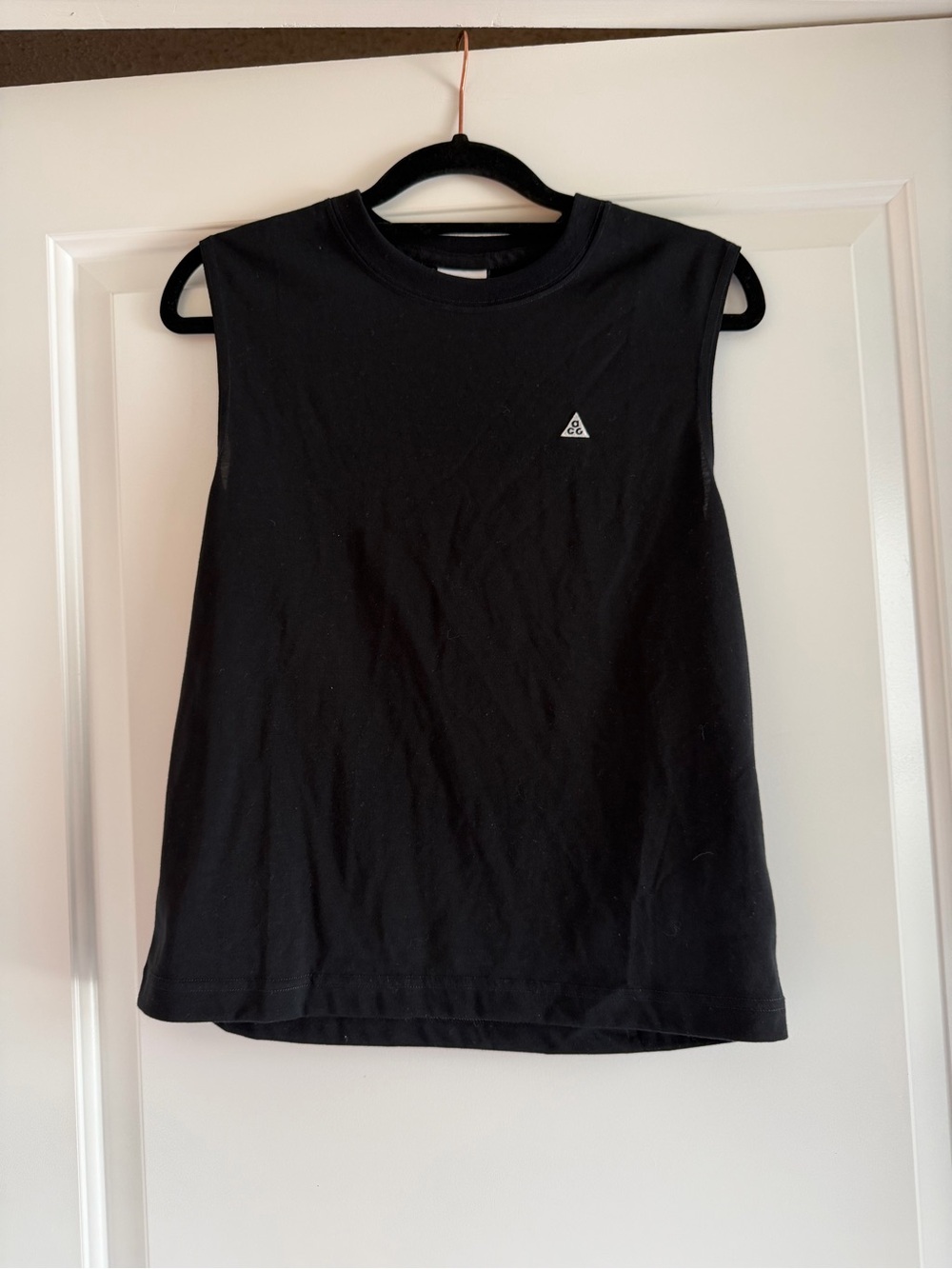 Nike ACG Dri-FIT ADV Goat Rocks Tank Top Black EUC Small - Picture 2 of 9